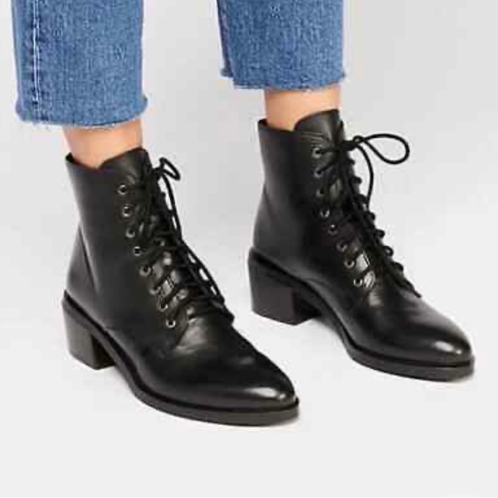 Jeffrey Campbell Womens Zephyr Ankle Boots Size 7